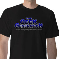 The Geek Generation logo shirt
