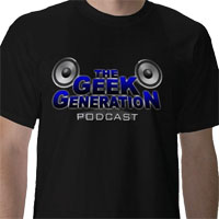 The Geek Generation podcast shirt