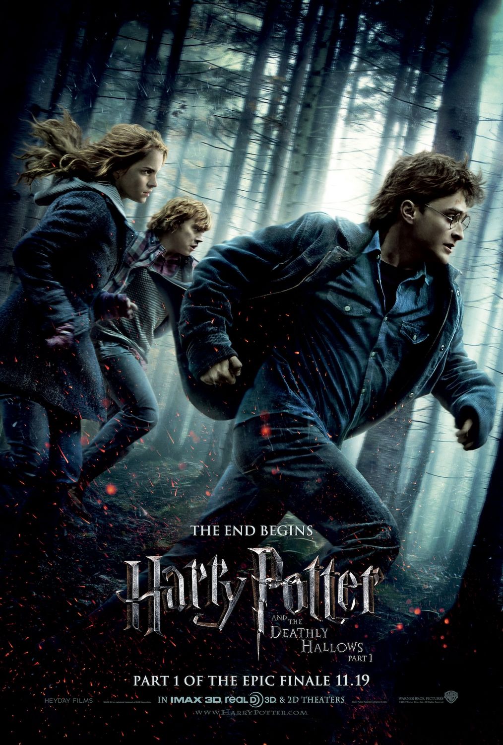 Harry Potter and the Deathly Hallows: Part 1 movies in Canada