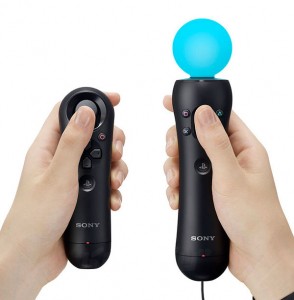 PlayStation Move controllers