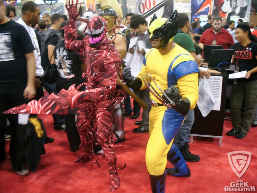 NYCC 2010 - Carnage and Wolverine