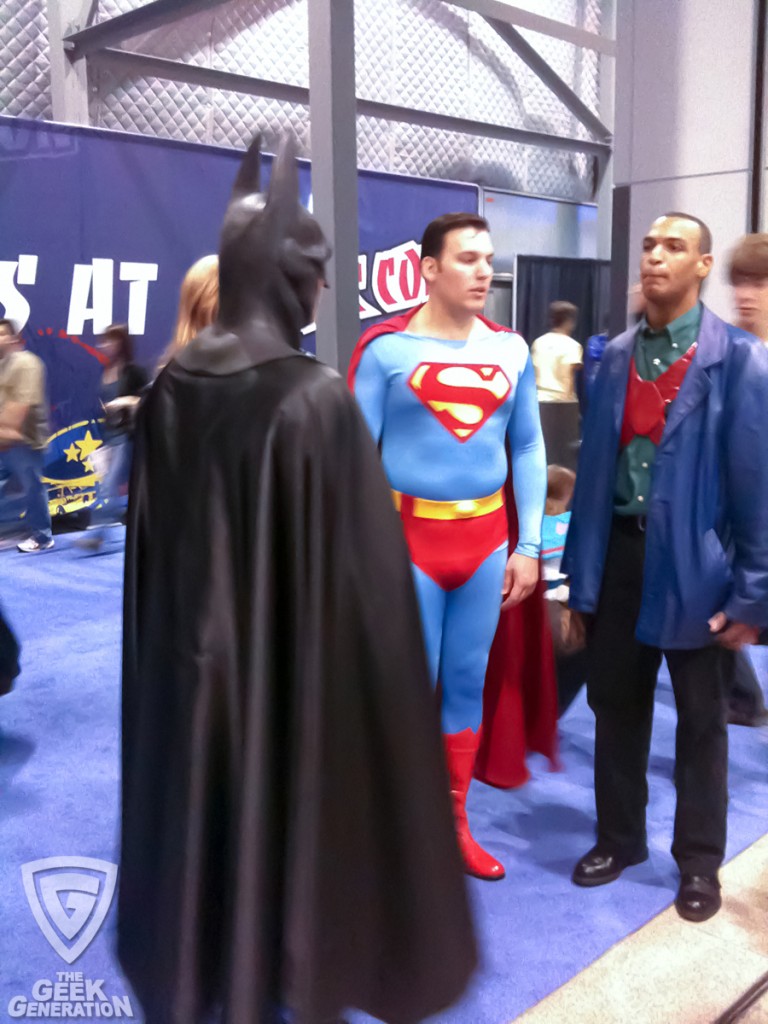 NYCC 2010 - Superman and Batman