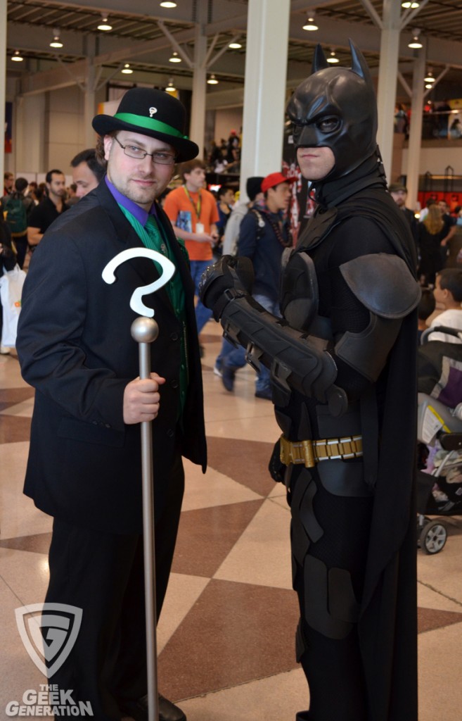 NYCC 2011 - Batman and Riddler