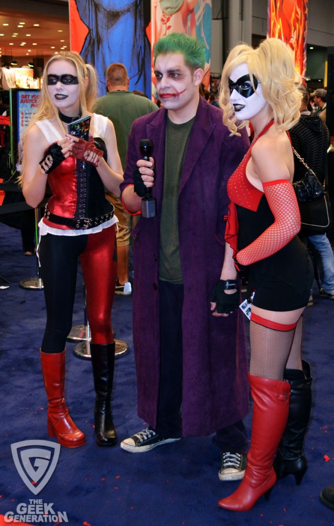 NYCC 2011 - Joker and Quinns