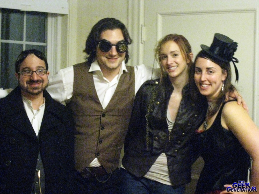 Halloween 2011 - steampunk-group