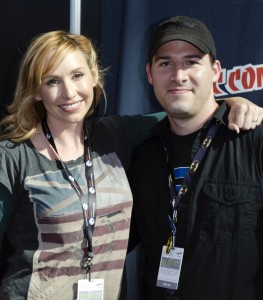 Kari Byron and Rob Logan - NYCC 2013