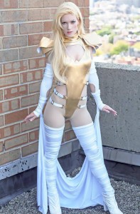 Jessie Pridemore - Emma Frost Phoenix Force cosplay