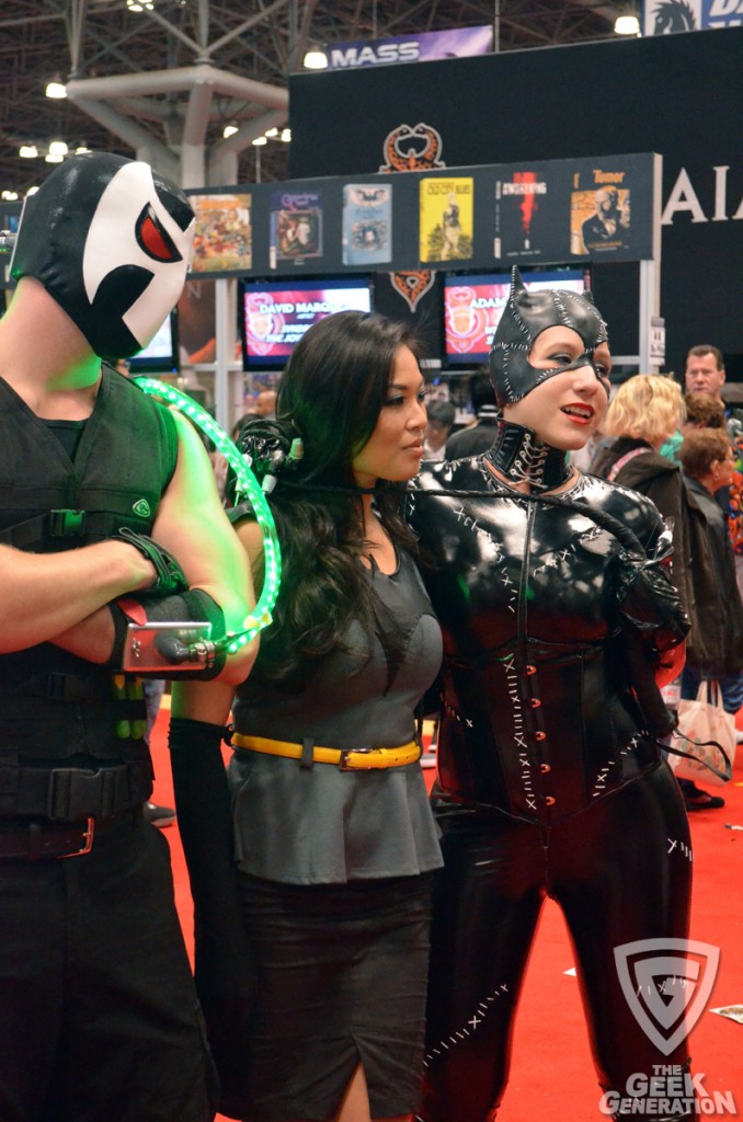 NYCC 2012 - Bane and Catwoman - close