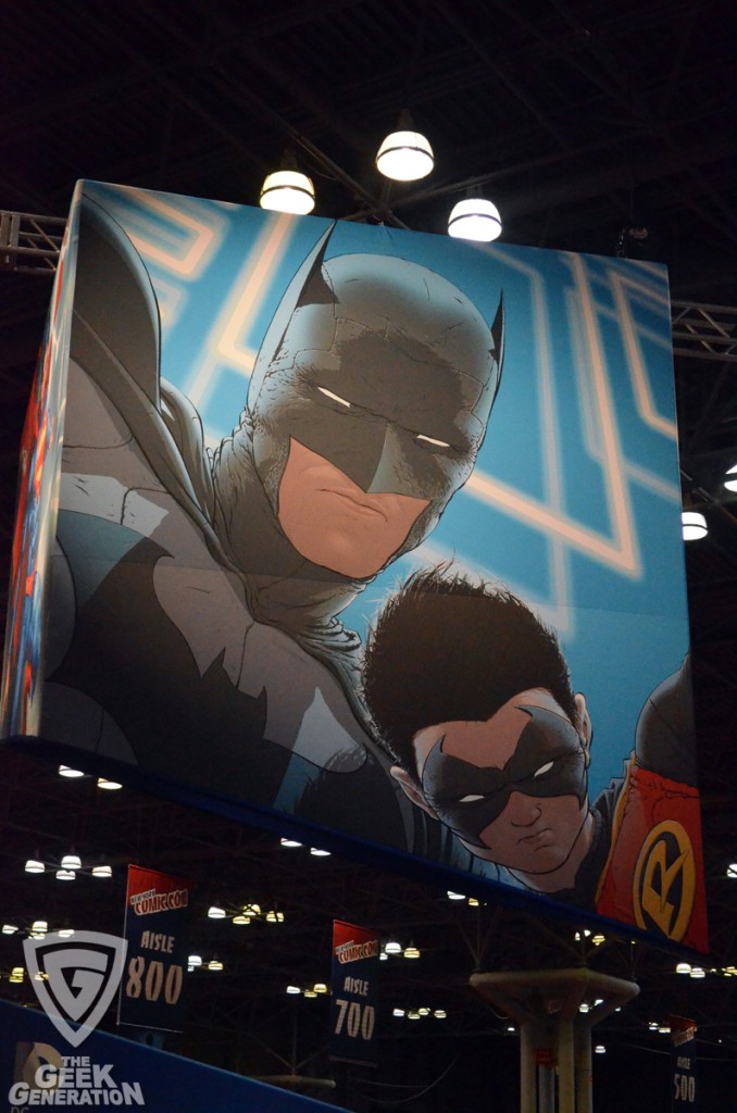 NYCC 2012 - Batman and Robin banner