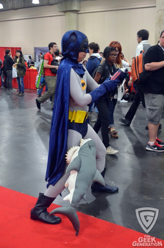 NYCC 2012 - Batman - shark repellant