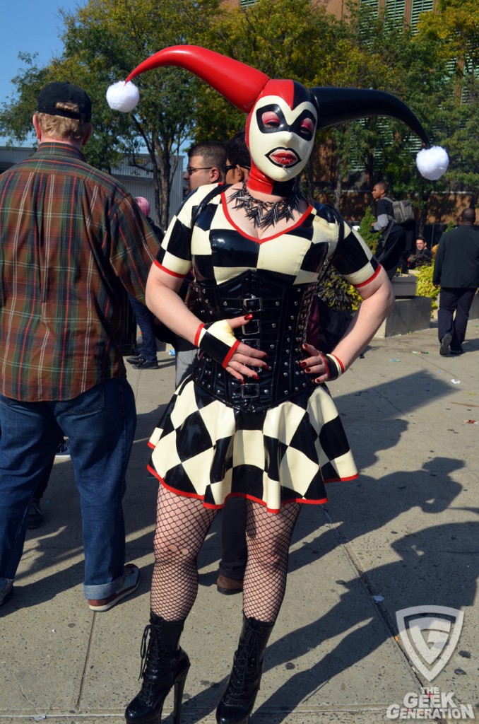 NYCC 2012 - Harley Quinn latex