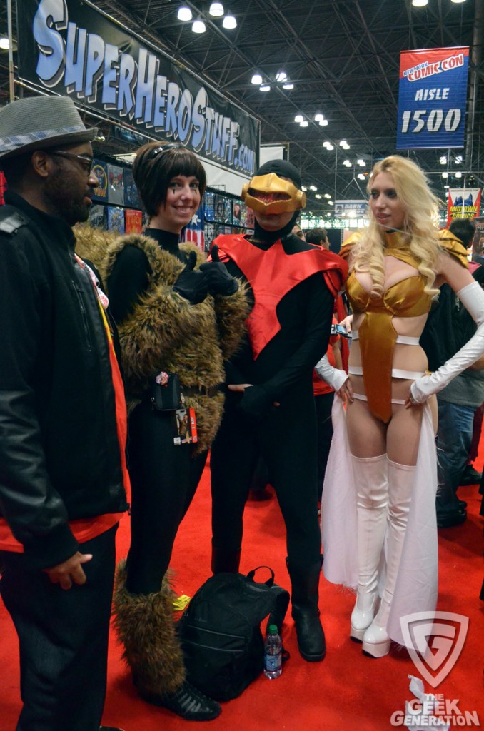 NYCC 2012 - Squirrel Girl Cyclops Emma Frost