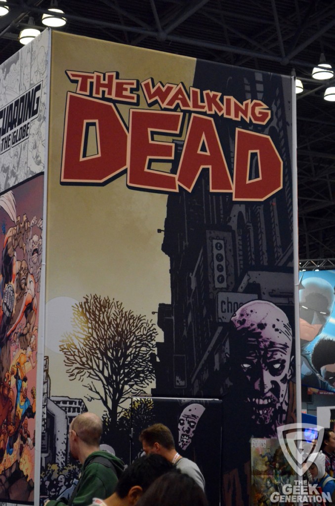 NYCC 2012 - The Walking Dead banner