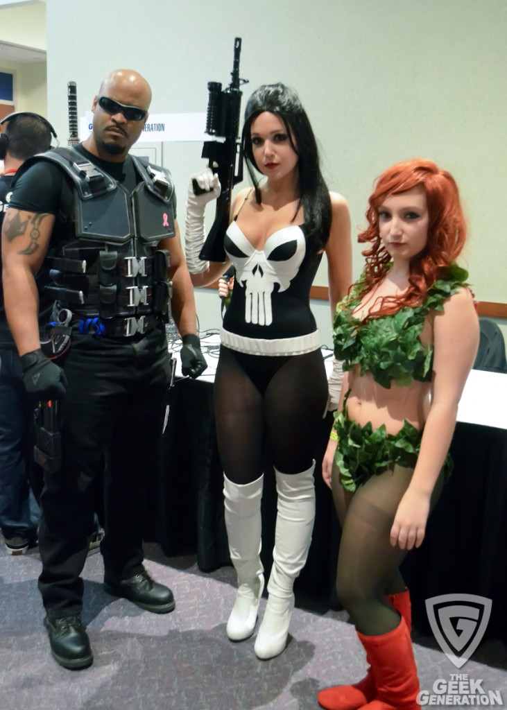 RICC 2012 - blade lady punisher and poison ivy