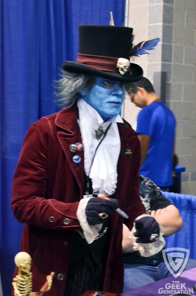 RICC 2012 - blue face tophat