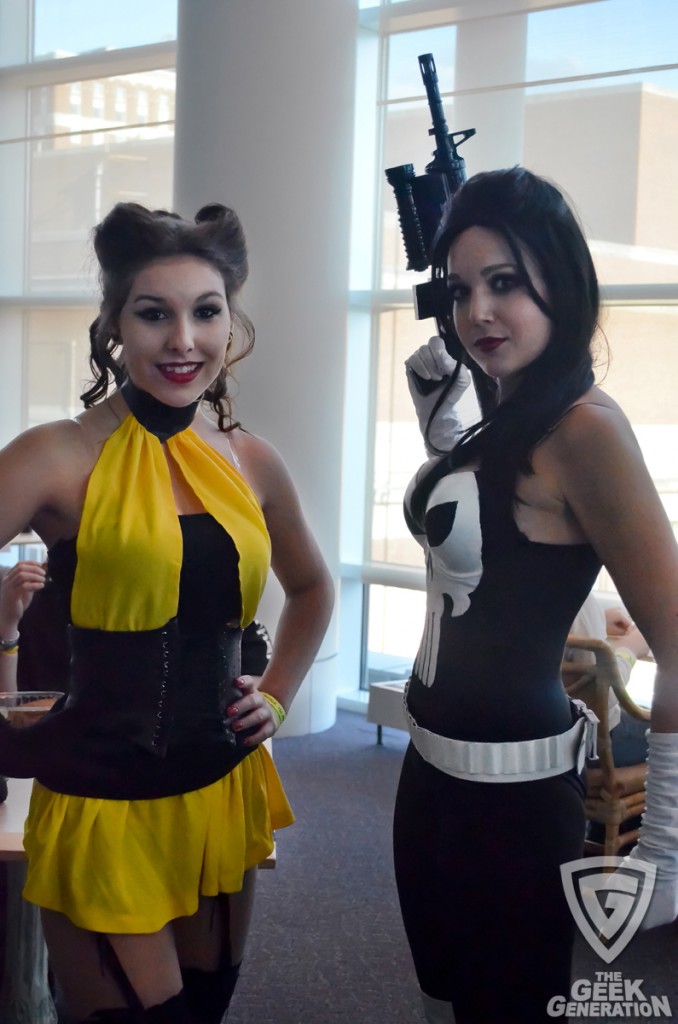 RICC 2012 - silk spectre and lady punisher - close