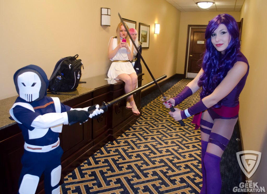 SMF 2012 - Psylocke and Taskmaster