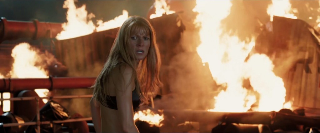 Iron Man 3 - Pepper Potts bra screenshot