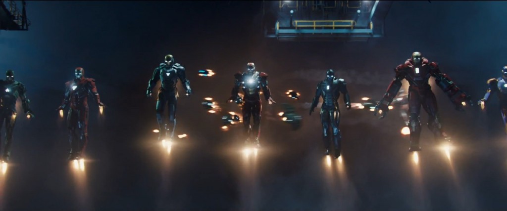 Iron Man 3 - armor army screenshot
