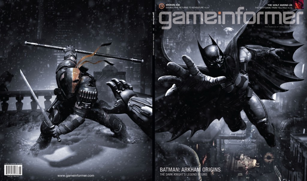 Batman Arkham Origins - Game Informer cover
