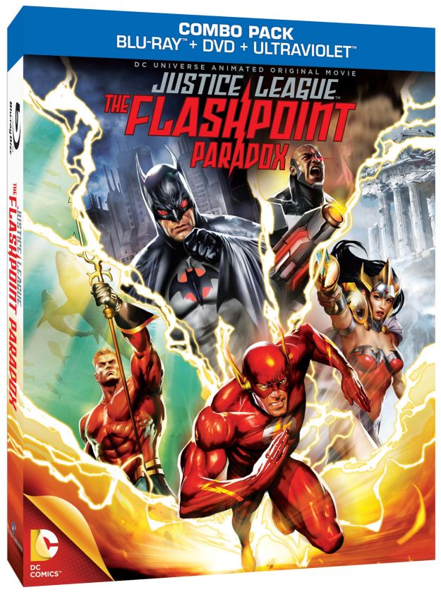 Justice League - The Flashpoint Paradox - bluray cover