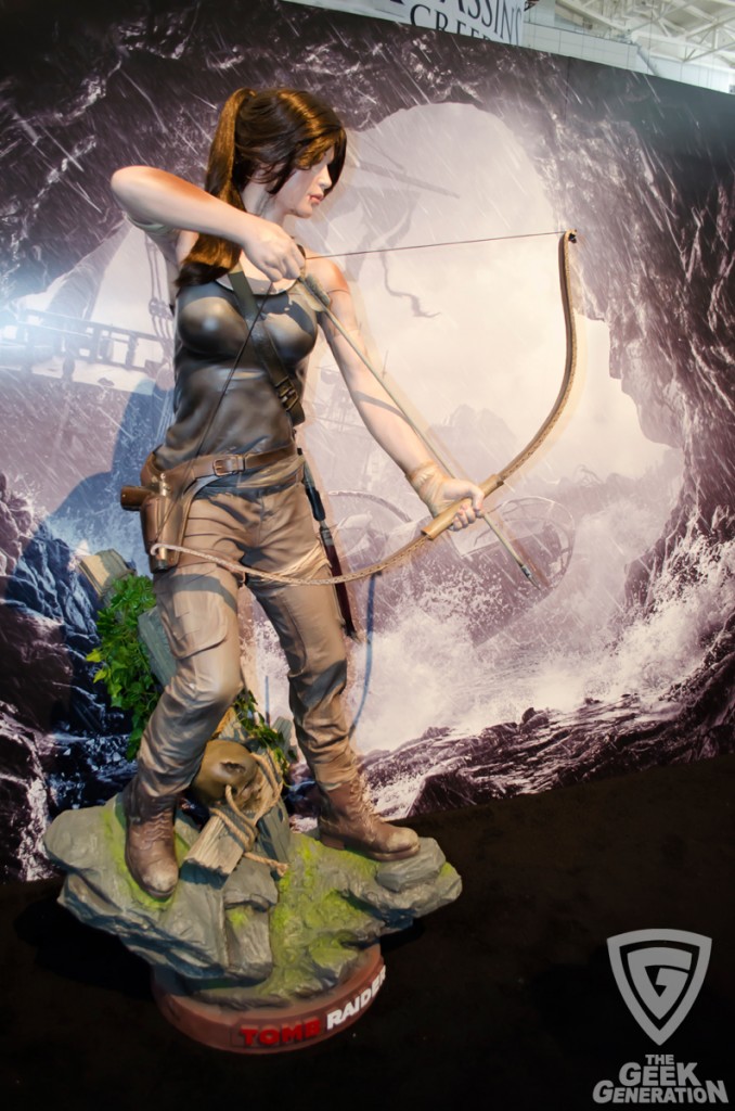 PAX East 2013 - Lara Croft statue 02