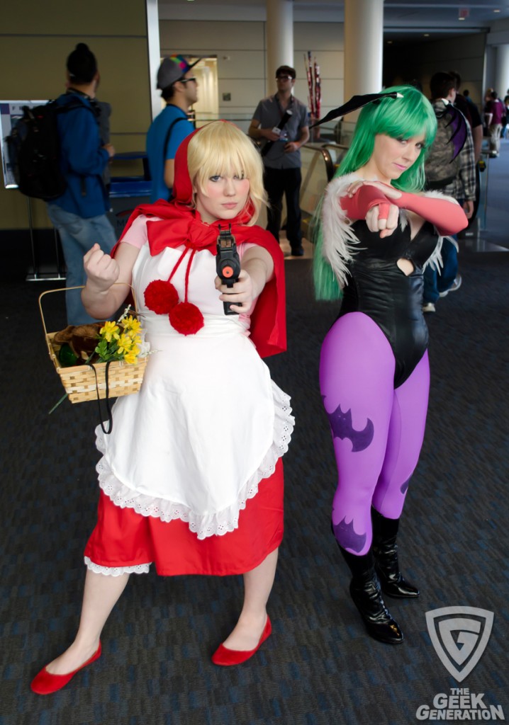 PAX East 2013 - Red Riding Hood and Morrigan