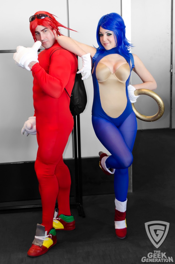 PAX East 2013 - Sonic and Knuckles color pop
