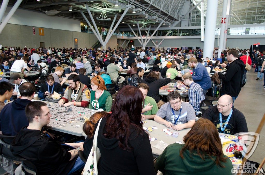 PAX East 2013 - Tabletop area