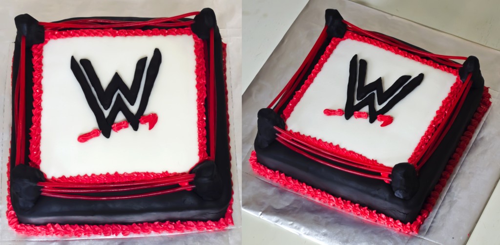 WWE cake