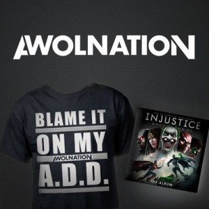 AWOLNATION - Injustice soundtrack giveaway