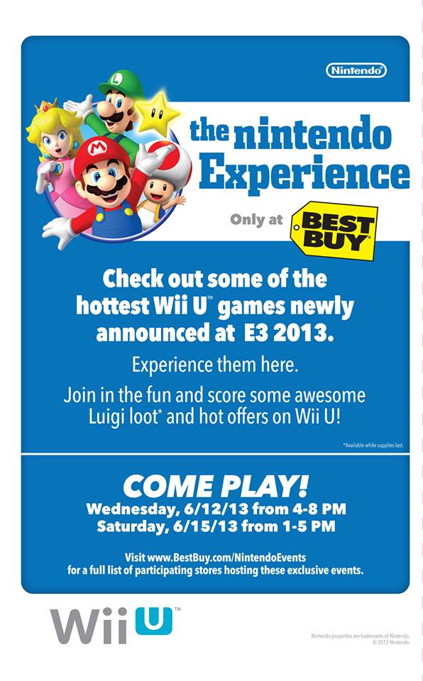 Nintendo Experience at Best Buy - E3 2013