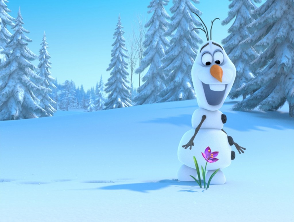Frozen - snowman promo