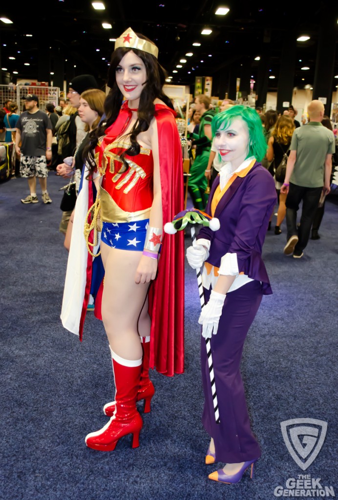 BCC2013 - Wonder Woman and female Joker