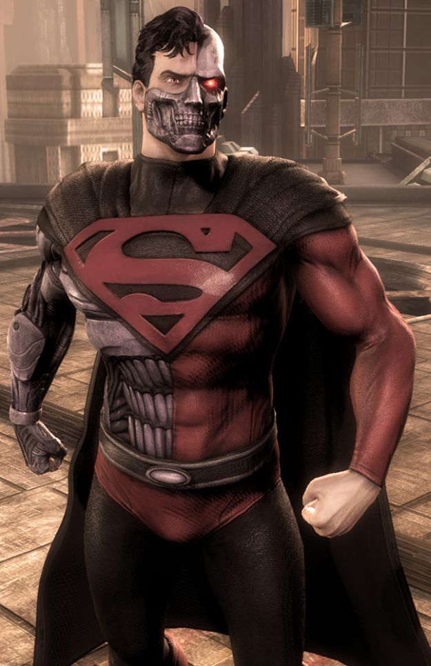Injustice Gods Among Us - Cyborg Superman skin
