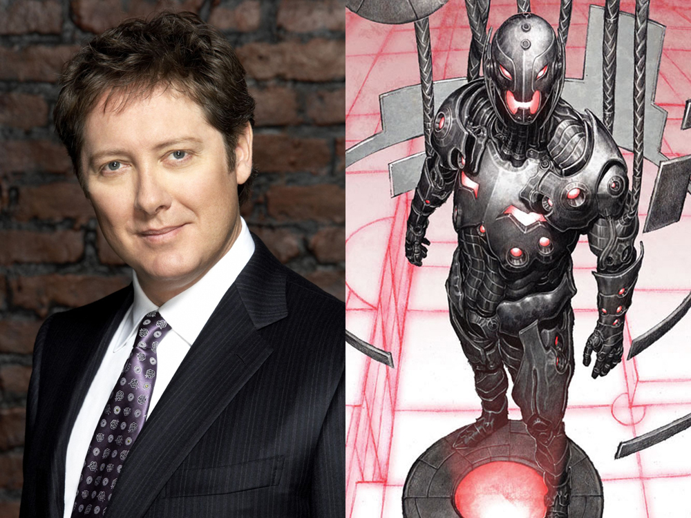 James Spader and Ultron