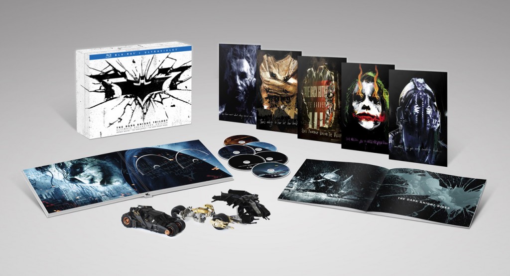 The Dark Knight Trilogy - Ultimate Collectors Edition - contents