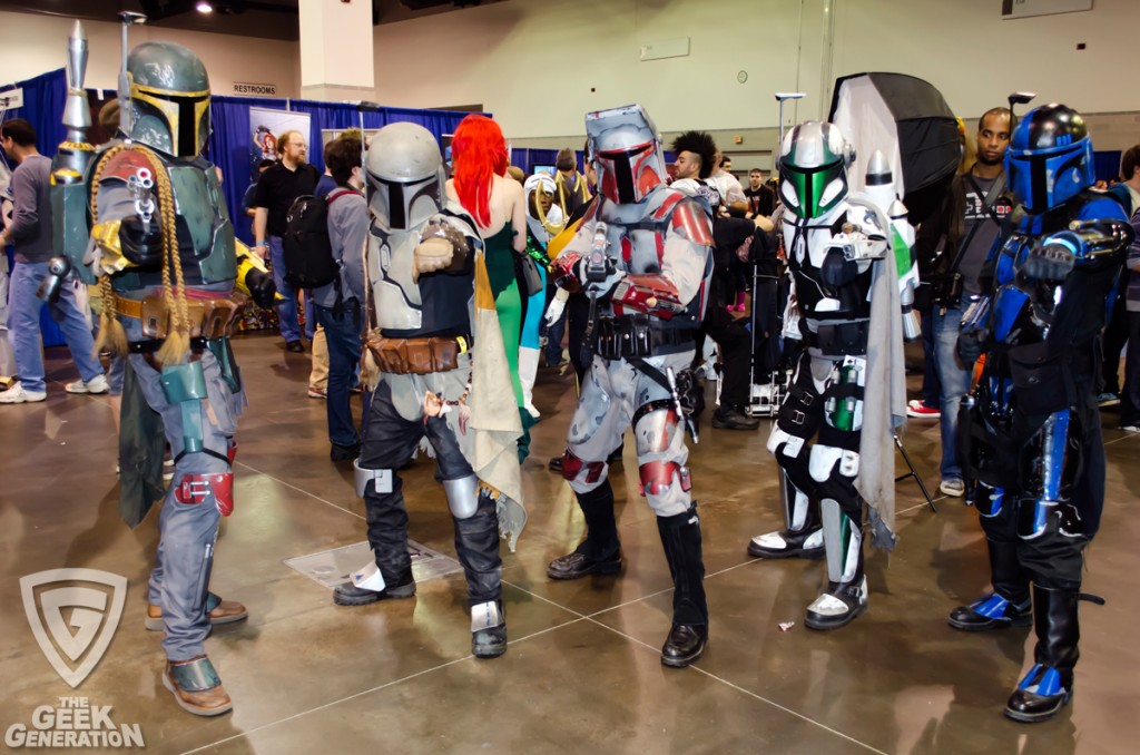 RICC 2013 - Star Wars bounty hunter group