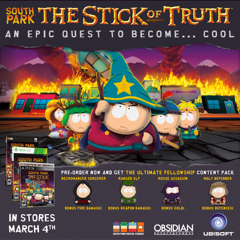 South Park - The Stick of Truth - Ultimate Fellowship Pack