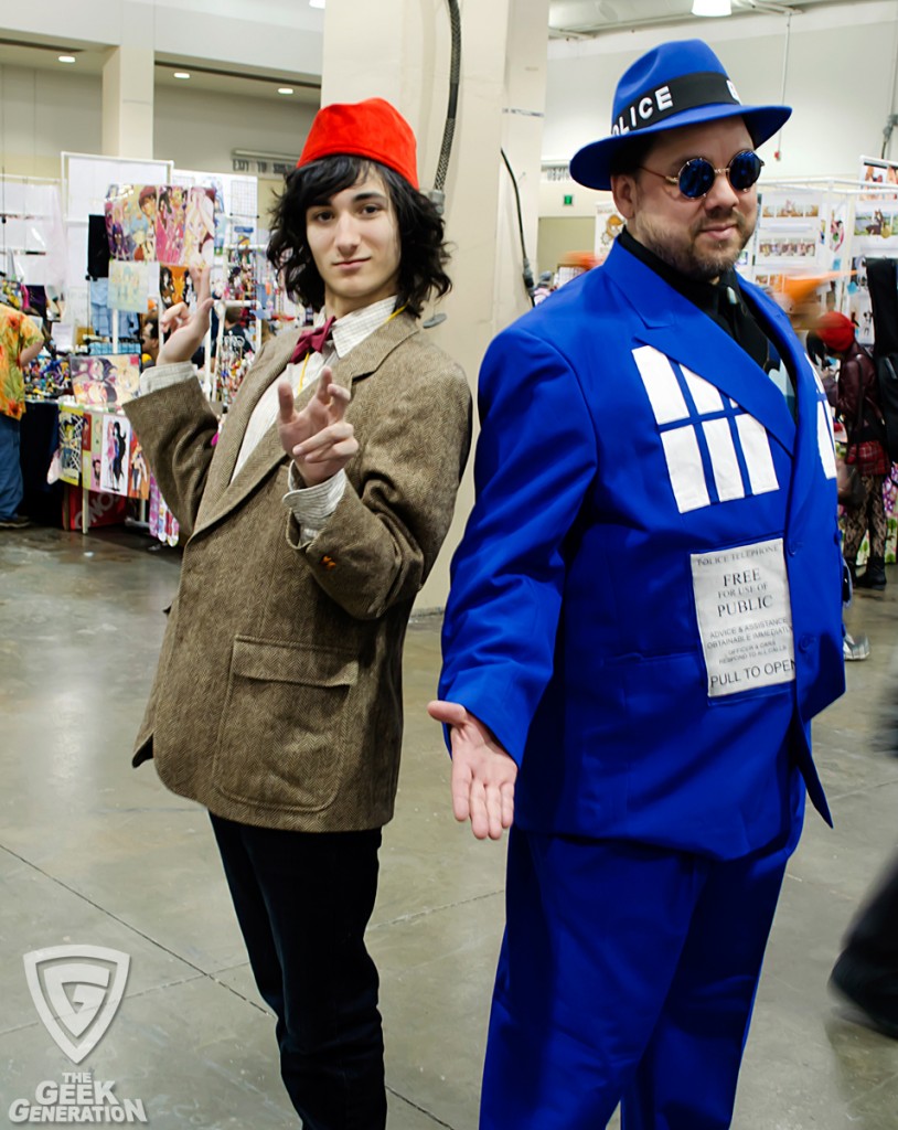 Anime Boston 2014 - Doctor Who and TARDIS suit