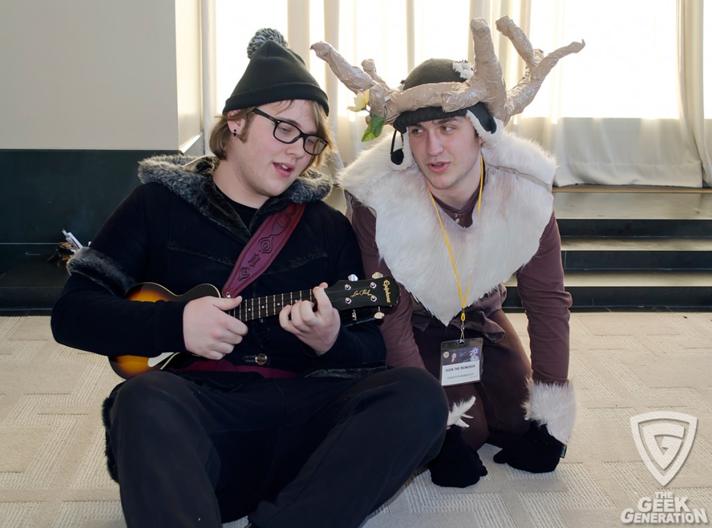 Anime Boston 2014 - Frozen - Kristoff and Sven