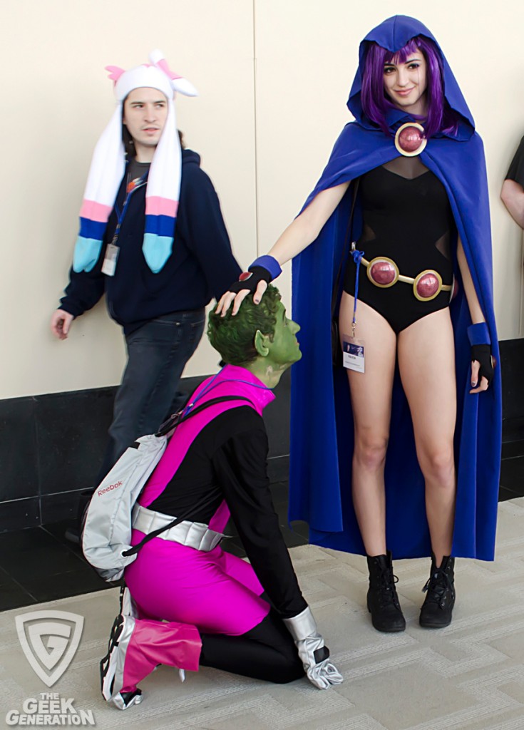 Anime Boston 2014 - Raven and Beast Boy