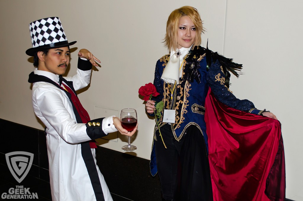Anime Boston 2014 - wine and cape
