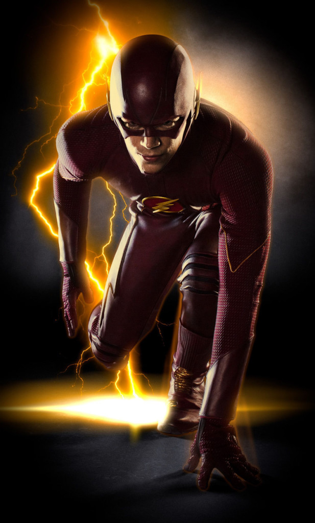 Grant Gustin as The Flash - full costume