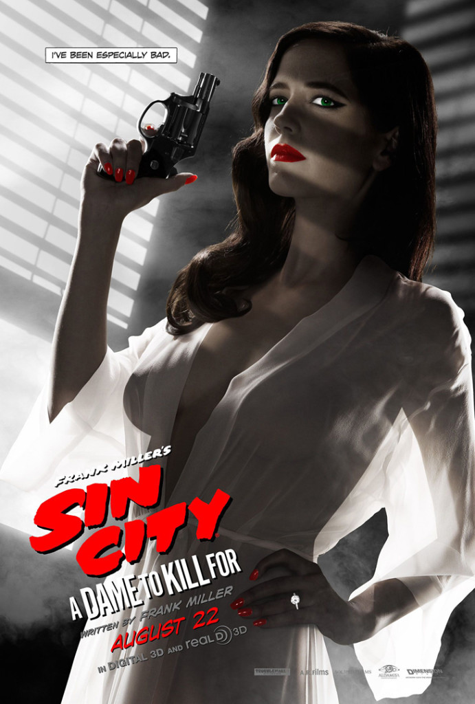 Sin City A Dame To Kill For - rejected Eva Green poster