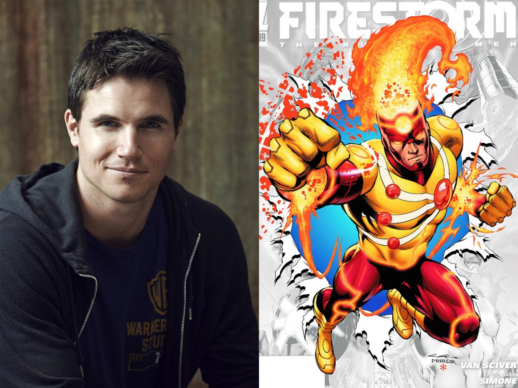 The Flash - Robbie Amell cast as Ronnie Raymond - Firestorm