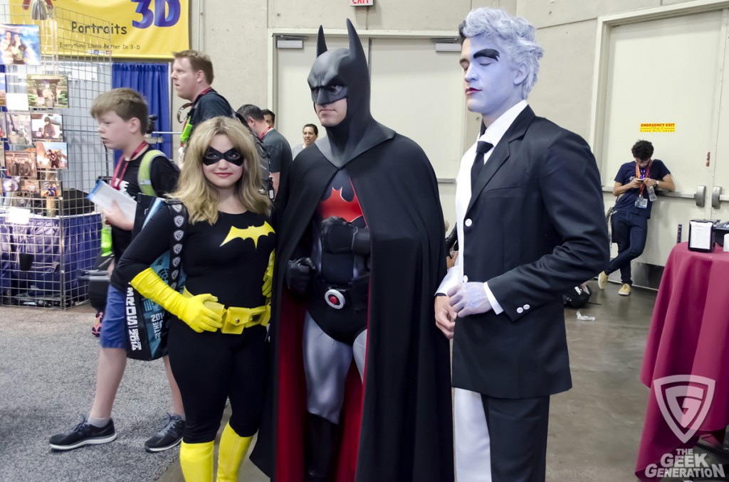 SDCC 2014 Batman - Batgirl and Two-Face