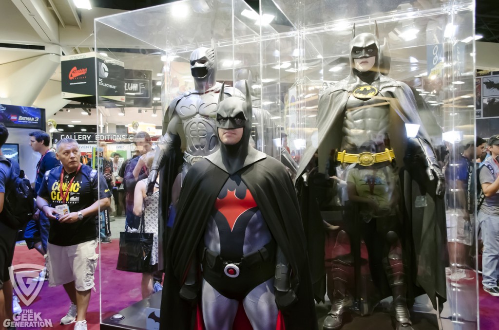 SDCC 2014 Batman - Batsuits
