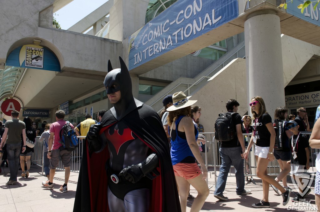SDCC 2014 Batman - Comic Con entrance