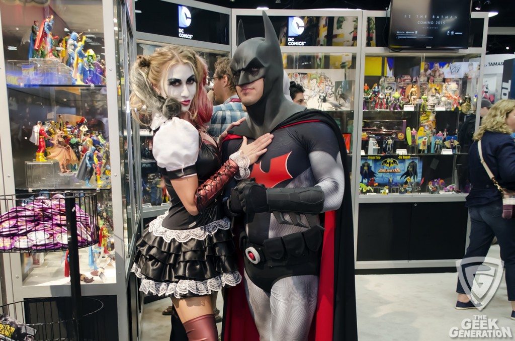 SDCC 2014 Batman - Harley Quinn 2